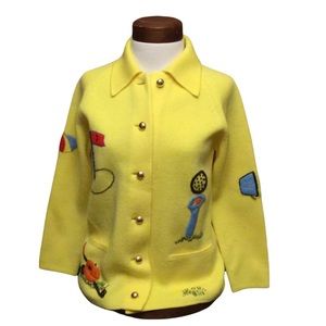 Vintage women’s golf sweater Andreno Argenti S